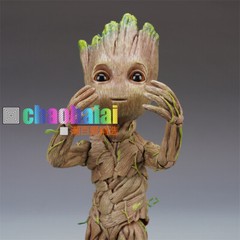 Guardians of the Galaxy Groot Action Figure Baby Groot HT 1:1 Model Toy Box NEW
