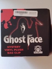 Ghost Face Mystery Vinyl Plush Bag Clip Spirit Halloween Sealed New Culturefly