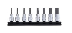 Koken Z-EAL 3/8(9.5mm)SQ. Hex bit socket Rail set 50mm, 8 pieces, RS3010MZ/8-L50