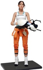 NECA – Portal 2 – 7 Scale Action Figure – Chell with Light-Up ASHPD Accessory