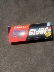 LOT Gi Joe Cobra original Cobra ASP 1984 MISB and 1983 PAC Rat Missle Launcher