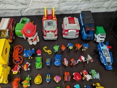 Paw Patrol Huge Lot Vehicles Figures Accessories Plush Bundle 69 Pc Set