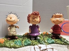 It’s The Great Pumpkin Charlie Brown 2002 6 Figure Lot Peanuts Loose