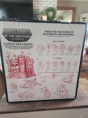 MASTERS OF THE UNIVERSE CLASSICS CASTLE GRAYSKULL MATTEL 2013 Box Only