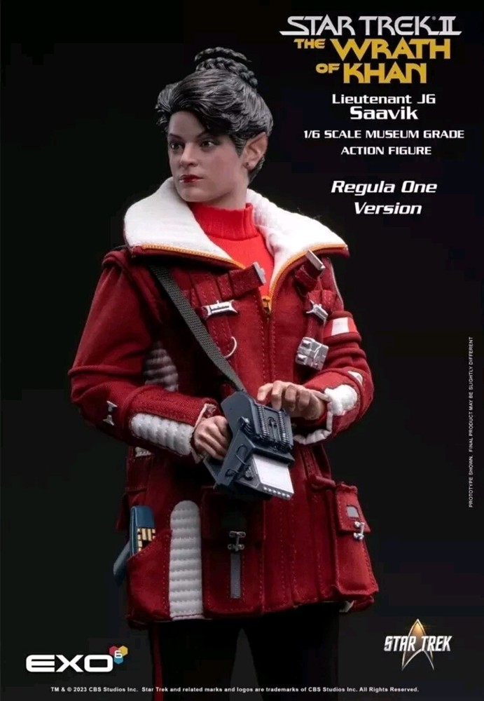 EXO-6 Lt. Saavik (Regula One) Star Trek: The Wrath of Khan 1/6 Figure SEALED