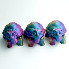 3D Printed Tortoise Model,Articulated Animals figure,Fidget Toys Home Decor