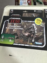 STAR WARS The Vintage Collection Speeder Bike and Scout Trooper – ROTJ – NISP!!