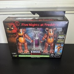 Five Nights at Freddys Endo Series Classic & Withered Freddy FNAF Jazwares New
