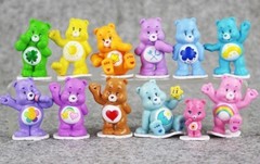 Care Bears Carebears Playset 12 Figure Cake Topper * USA SELLER* Toy Doll Set