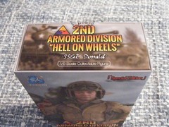 DID 2ND ARMORED DIVISION “HELL ON WHEELS” SSGT DONALD NEW 1/6 SCALE A80113S