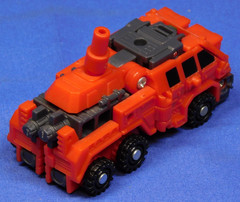 TRANSFORMERS ARMADA OVERLOAD COMPLETE WITH ROLLOUT MINICON & MISSILES 2003 WORKS