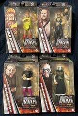 WWE Elite Monday Night Wars Complete Set of 4, (Series 11) w/ Rick Rude BAF