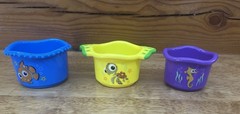 24 Piece Lot Of Finding Nemo And Friends Bath Tub Toys Squirters And Foam Pieces
