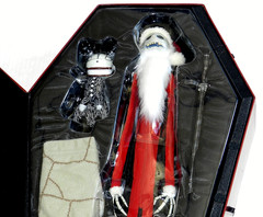 NIGHTMARE BEFORE CHRISTMAS SANTA JACK RARE SERIAL #263 MEDICOM MASTER REPS NEW