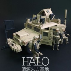 Joytoy Retrofit Custom Kit Apply To 1/18 Bbi Gijoe M1114 ARMORED HUMVEE Vehicle