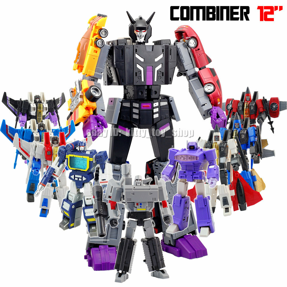 Pocket Size Small Scale MFT Car Plane Vehicle Combined Robot Destroyer Figures