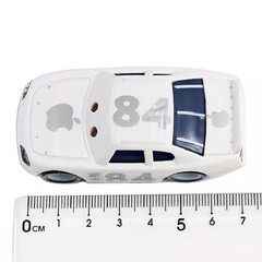 2Pcs Disney Pixar Cars No.84 White Apple Hauler Truck 1:55 Diecast Toys Set Gift