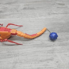 1979 Megabug Gladiator Scorpion Kenner With Tail & Ball Rare
