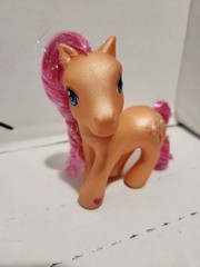 My Little Pony G3 Sparkleworks II Generation 3 Orange Pink Tinsel Fireworks