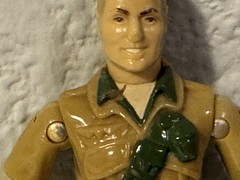 GI Joe 1983 Duke First Sergeant Figure with File Card Weapons Original Parts