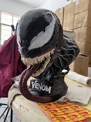 Venom 1:1 Life Size Bust Statue Resin Figurine 16″H Painted Collection IN STOCK