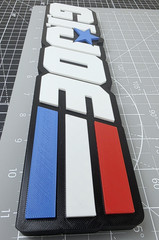 GI JOE Logo Sign – 11″ Long Free Standing Cobra Display Sign