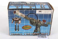 Robot Fighting Gun Gig Europe Shockwave w/box