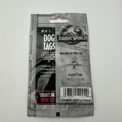 10x Jurassic World Dog Tag & Sticker – Blind Bag (NEW/Unopened) LOOK FOR COSTUME