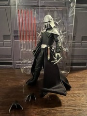 Black series Lord Starkiller w/ custom helmet and Galen Marek head added