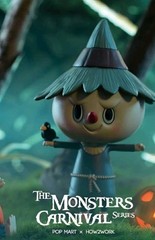 POP MART x HOW2WORK The Monsters Carnival Series SCARECROW 🐦‍⬛🎃 PVC Figure NEW