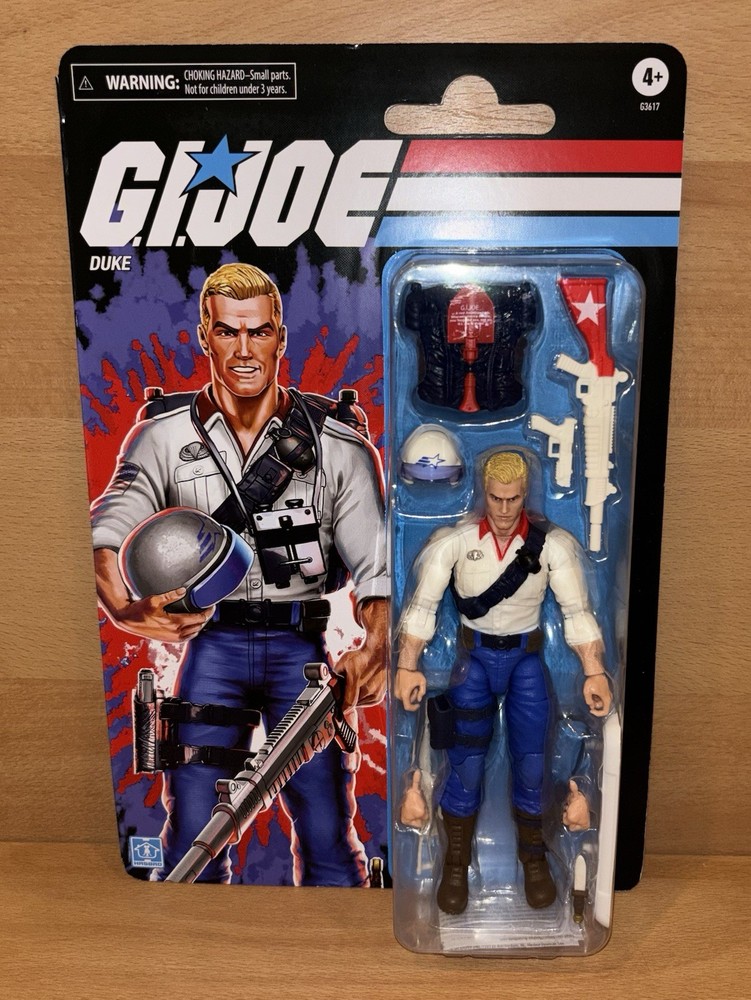 G.I. Joe Classified RETRO CARDBACK DUKE USA 250th Anniversary Exclusive NOT MINT