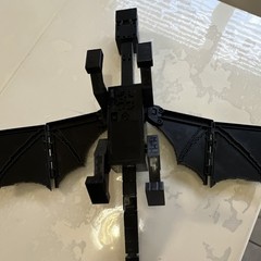 LEGO The Ender Dragon Custom Printed Figure Black/Purple