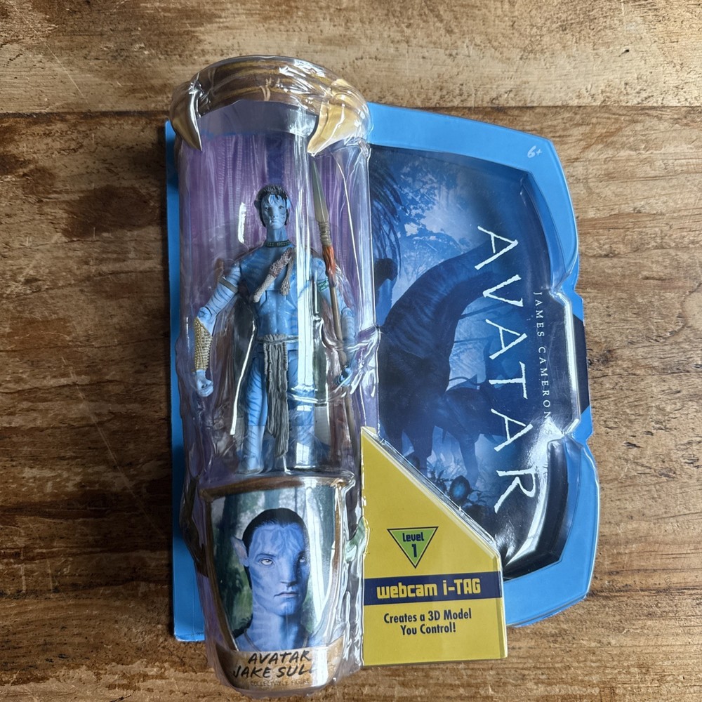 2009 James Cameron Movie Avatar- Avatar Jake Sully Mattel Action Figure
