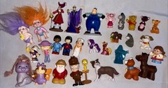Vintage Figurines Lot Of 30 Mixed Toys My Little Pony Disney 80’s 90’s 2000s