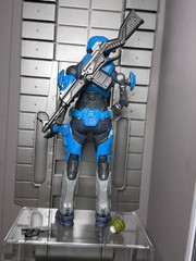 HALO The Spartan Collection UNSC KAT-B320 7″ Action Figure Loose ALT WEAPONS