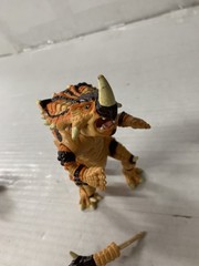 Vintage Primal Rage Armadon Orange Spiked Ball Tail Regular Spiked Tail Missile