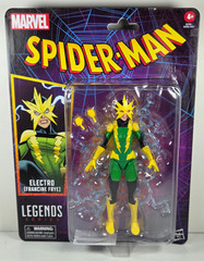 Marvel Legends Retro Spider-Man Series Electro Francine Frye 6″ Action Figure