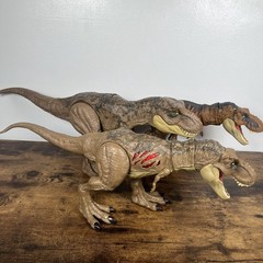 Jurassic Park World Toys Lot x6 Trex x3 – Carnotaurus Ankylosaurus & Allosaurus
