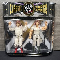 Jakks Pacific WWE WWF Classic Superstars Action Figure Toy SGT Slaughter 2 Pack