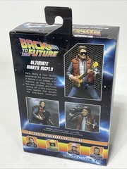 NECA Ultimate Marty Mcfly Back To The Future 1985 Skateboard Guitar Camcorder