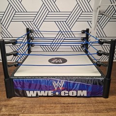 2010 Mattel WWE Smack Down Wrestling Ring Spring Loaded Mat