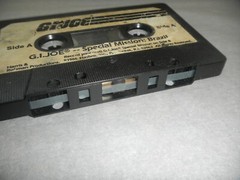 1986 Special Mission Brazil Audio Cassette Tape Vintage G.I. GI Joe 3.75 ARAH