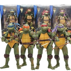 NECA Teenage Mutant Ninja Turtles TMNT Leonardo Raphael Donatello Action Figure