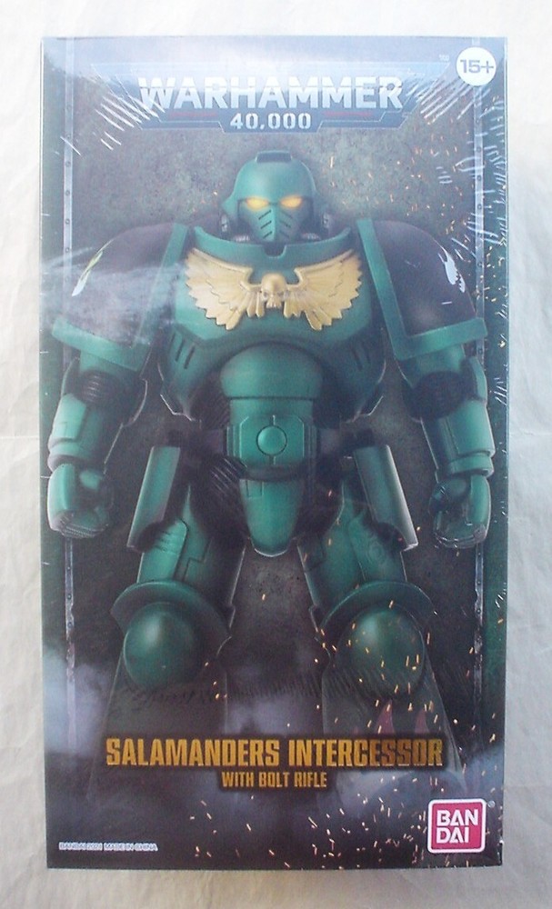 SALAMANDERS INTERCESSOR Warhammer 40000 40K Bandai 1:12 7″ figure 2021