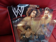 RARE WWE Family Fury Series 5 Carlito Primo Colon wrestling figures Puerto Rico
