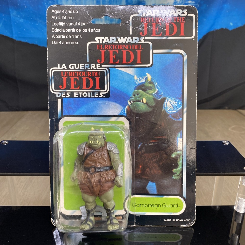 1983 Star Wars Tri Logo Gamorrean Guard MOC ROTJ Palitoy