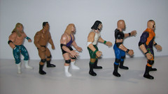 Lot of Vintage 1990s Jakks Pacific Wrestling Action Figures WWF