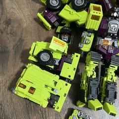 NBK Deformation Oversize Toys Robot Devastator Engineering Combiner INCOMPLETE