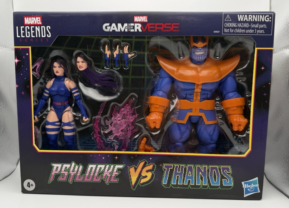 Marvel Legends Psylocke and Thanos Gamerverse Two-Pack Target Exclusive