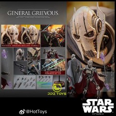 HOT TOYS HT MMS760D67 Star Wars Prequel General Grievous 1/6 Action Figure Gift